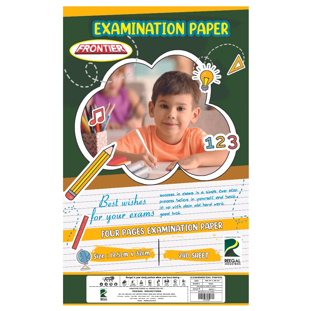 Frontier Exam Sheets